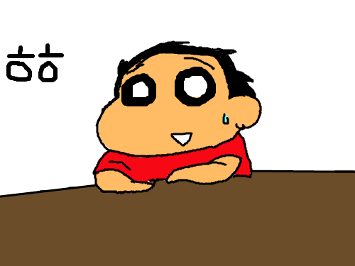 짱구가 된 루네 : ㅋㅋㅋㅋㅋ 스케치판 ,sketchpan