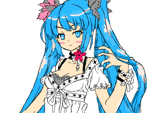 꺄!!!!!!!!!!!!!!!!!!!!!미쿠~ : ;;;죄송;;;ㅠㅠ 스케치판 ,sketchpan