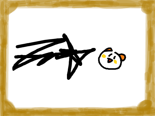 제싸인입니다. : 자캐와 함께 스케치판 ,sketchpan
