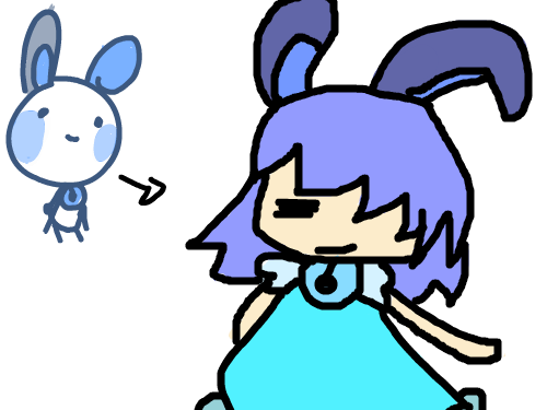 의인화(하트레인의인화) : 느긋한11살여자아이 스케치판 ,sketchpan