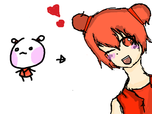 의인화....죠... : 하하...모자른실력이지만....의인화입니닷... 스케치판 ,sketchpan