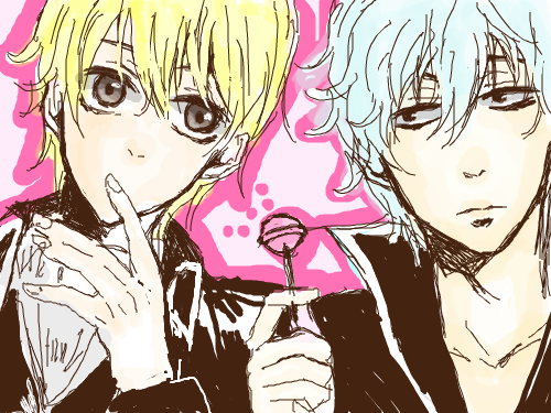 완성..인건가? : 은혼이라니~끼아~~~~~~~~~~~~~~~~~ 스케치판 ,sketchpan