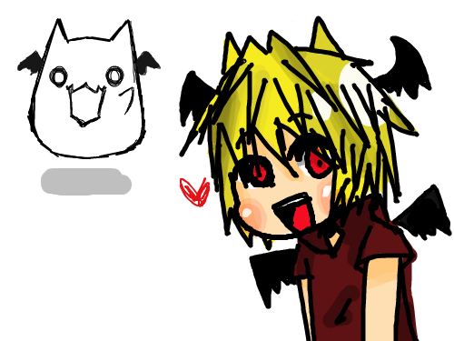 아하핫 : 금발이좋아 스케치판 ,sketchpan