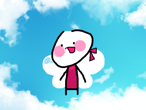 하늘을 나는기분 : 재밌겠지요오 스케치판 ,sketchpan