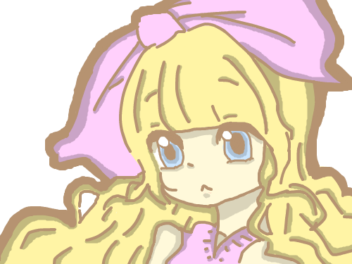 금발 : 귀요미> 스케치판 ,sketchpan