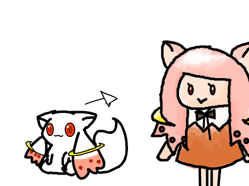 의인화 : 까만냥님 작품 의인화 스케치판 ,sketchpan