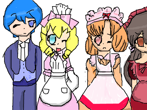 꿈빛파티시엘 스위트요정 어른화(?) : 어른화는 또 뭐여 ㅡ 요..요상 ㅋㅋㅋ  다음엔 허니인가 하니인가그애로 도전.. 스케치판 ,sketchpan