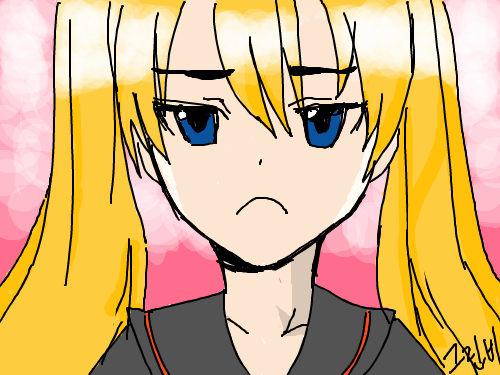 예쁜캐릭터 채색! : 아나ㅋ 진짜 채색하면서 레이어 실수 조낸해서 짜증낙ㅋㅋ그레도 이쁜캐릭터 채색할수있어서 좋네염^^..... 스케치판 ,sketchpan