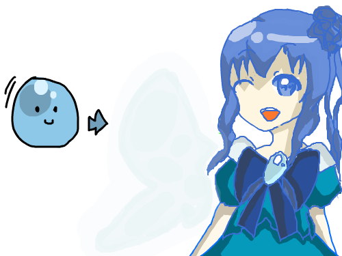 물의요정이랄까 : 신입 새　싹 입니다!아임 송미현 스케치판 ,sketchpan