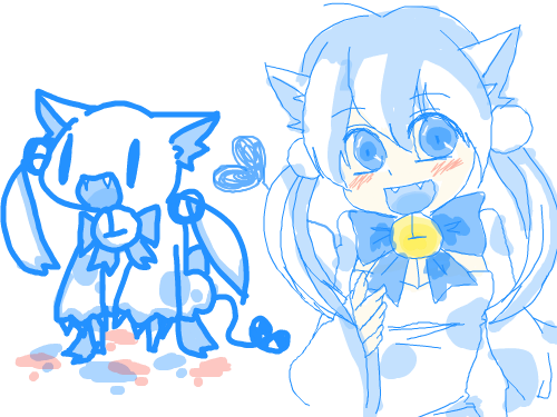 인간화 해봤습니다. : 귀차나서 색칠은 대충 ㅈㅅㅈㅅ 스케치판 ,sketchpan