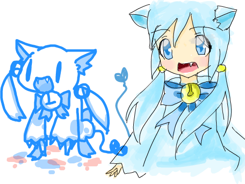 의인화 완성 : 대충대충 하면서 섬세(...)하게 ..쿨럭 스케치판 ,sketchpan