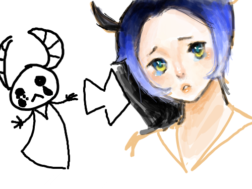 으아 : 망했네-_ 스케치판 ,sketchpan