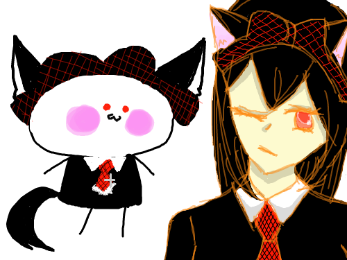 읜화 완료 ☆> : 야옹야옹 스케치판 ,sketchpan