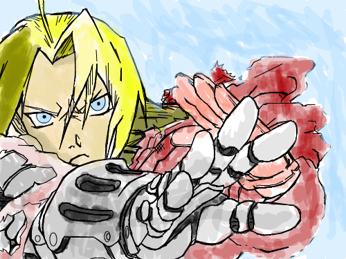 에드워드 엘릭 : 수정입니다 스케치판 ,sketchpan