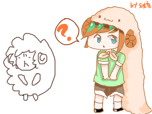 읜화요 : 의인화요옹 스케치판 ,sketchpan