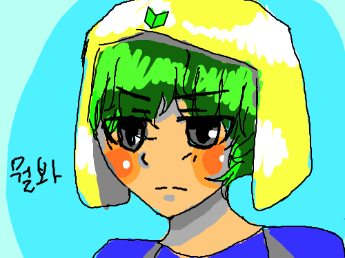 케로로 : 이어그리기 너무 대충 한듯, 스케치판 ,sketchpan