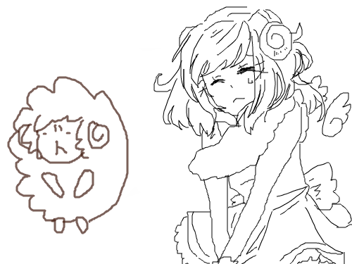 색칠연습 : 그냥색칠하기귀찮아서.. 스케치판 ,sketchpan