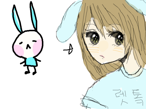 귀차니즘 종결 : 그저 죄송해여 학원가기전 필사적인 몸부림이랄까 스케치판 ,sketchpan