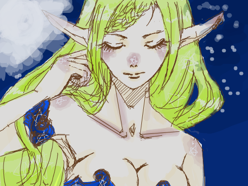 채색했습니다^q^ : 어....근데 이름을 지워버렸따!!!!!ㅜㅜ죄송.. 스케치판 ,sketchpan