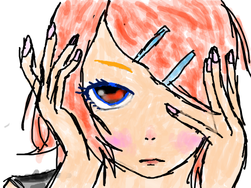 레이의 눈 : 퍼이: 레이언니눈이!!! 초이: 이뻐!!! 스케치판 ,sketchpan