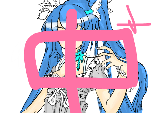 채색중셉 : 갑자기타블이멈췃어 스케치판 ,sketchpan