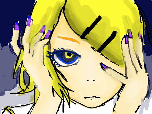 뭐지;이건..;;; : ㅋㅋㅋㅋ 완성이에요 절대 미완성이 아니에욬ㅋㅋㅋㅋ 스케치판 ,sketchpan