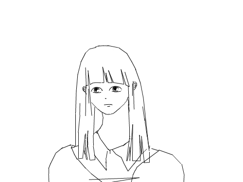 소녀 : 기냥소녀에영 마우스임 ㅠㅠ 힘드버요 스케치판 ,sketchpan