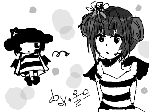 의인화 : 의인화입니다 스케치판 ,sketchpan