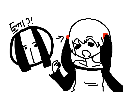 의인화 시켰습니다. : 귀, 귀엽다!! 스케치판 ,sketchpan