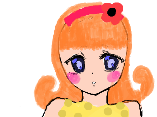 소녀 : 안이뻐요 스케치판 ,sketchpan