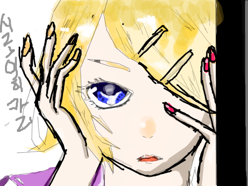 우견의 나비 : ㅁ,,뭐라해야하지.. 스케치판 ,sketchpan