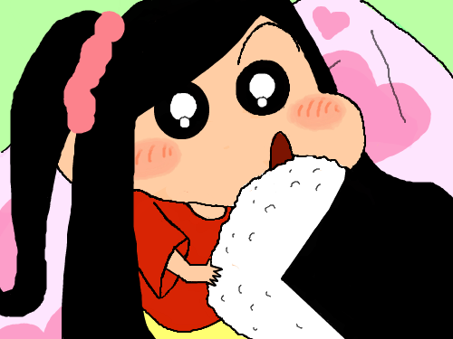 여장짱구 : 아악 짱구가여자가됬어염~!!아...이거슨 심심해서염 스케치판 ,sketchpan