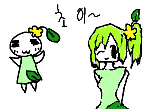 초이광녀 : 초이가 광녀가 되어었어~~ 스케치판 ,sketchpan