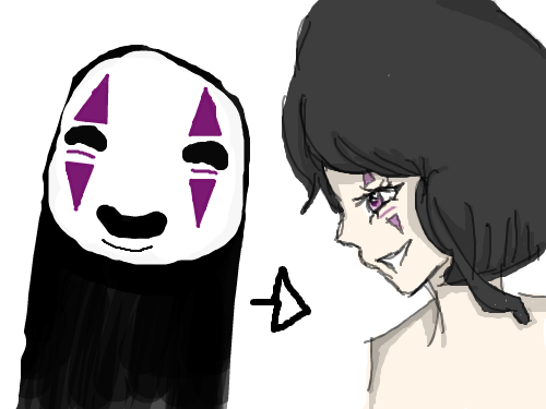 읜화 끗 : 악마돋넹... 스케치판 ,sketchpan