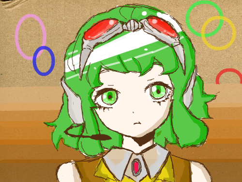 메구포이드 구미 : ㅇㅅ,. 스케치판 ,sketchpan