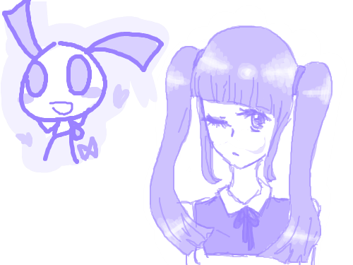 의인화 끗 : 꺄핫.. 스케치판 ,sketchpan