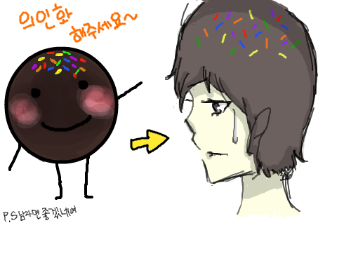 의인화 끗 : 스케치판에서는남자 첨 그려본다..북흐 _ 스케치판 ,sketchpan