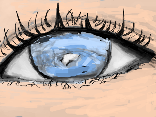 파란눈 : 어느별에서 왔니. 그 눈은 뭐니. 스케치판 ,sketchpan