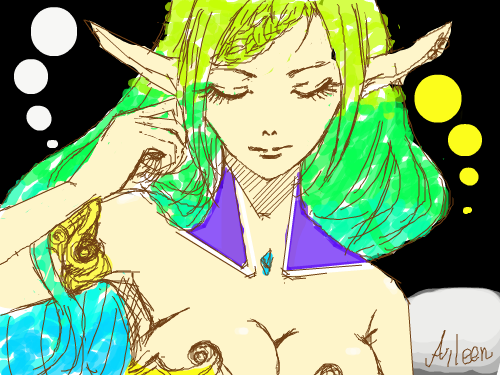 채색 : 채색임여 스케치판 ,sketchpan