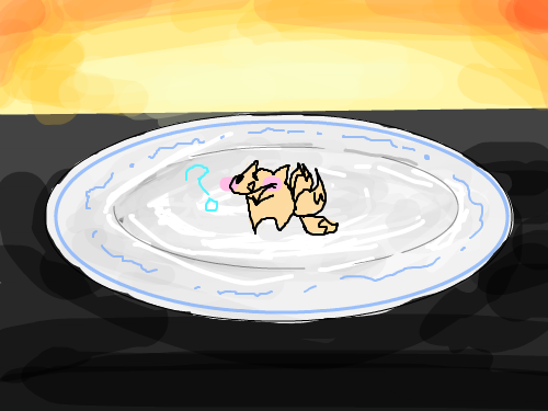 모두함께미호를먹어요! : 냠냠냠 구미호시식 스케치판 ,sketchpan