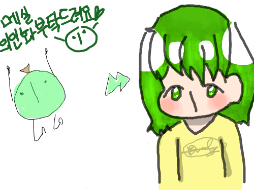 의인화라능... : 난원래마우스라능 그래서못그린다능 타블렛같은건없다능 스케치판 ,sketchpan