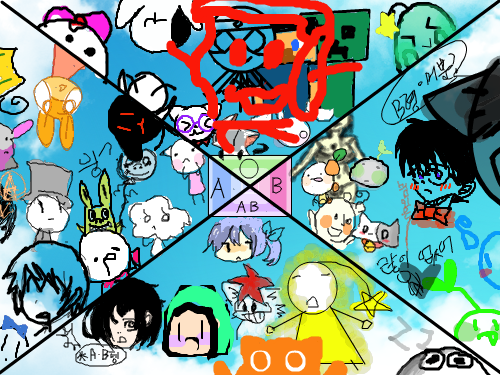 B... : B형입니다. 스케치판 ,sketchpan