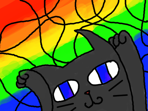 으왕 : 고양이색칠함ㅠ,ㅠ 스케치판 ,sketchpan