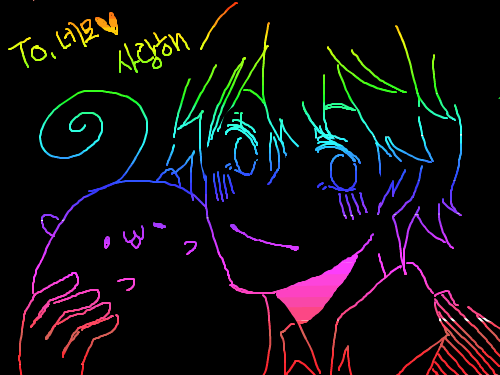 네모네모 : 네모야압 스케치판 ,sketchpan