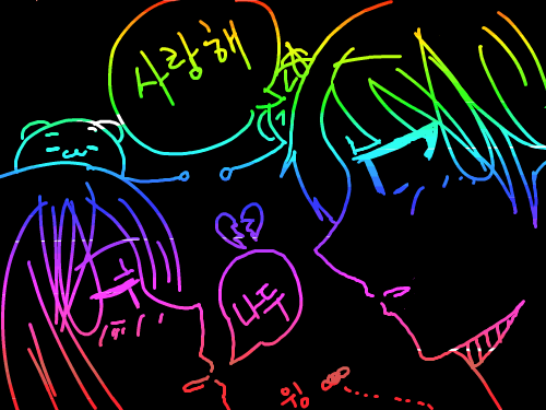 내가 심심하니깐.. : 재미삼아 그렸어요.. 스케치판 ,sketchpan