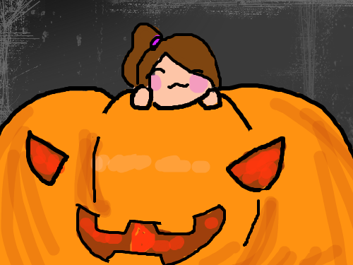 할로윈 : 늦엇지만... 스케치판 ,sketchpan