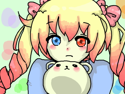 뇨자 : 끄앙끄앙 스케치판 ,sketchpan