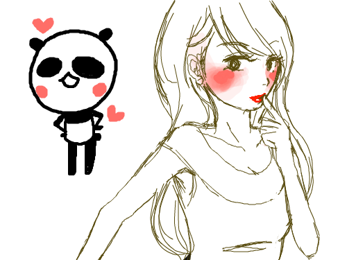 요쏘 : 이히힣ㅎ힣ㅎㅎ 내그림은색칠하면더이상해서 뺐어용ㅋ 스케치판 ,sketchpan