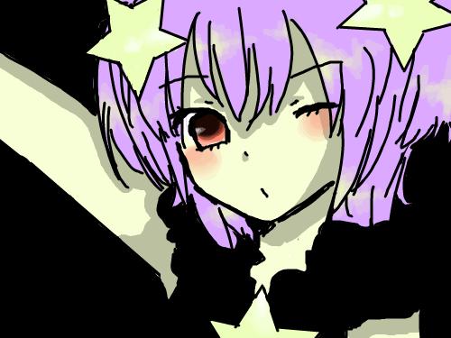 반짝반짝 : 새카맣다 스케치판 ,sketchpan