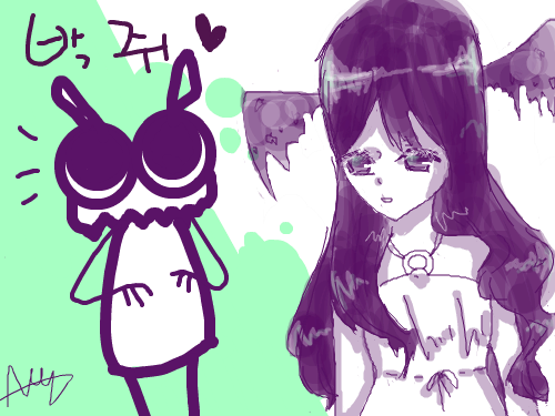 살짝.. : 미묘하게 하얀색 더 칠함 스케치판 ,sketchpan